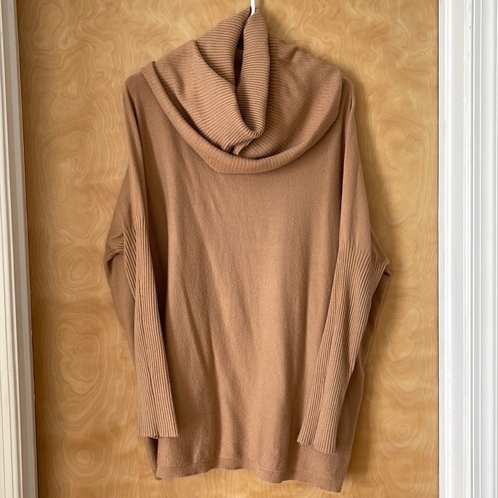 Oversized cowl neck sweater